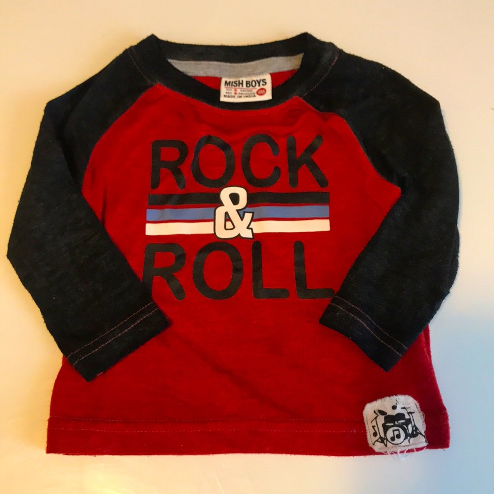 Mosh Boys Rock & Roll long sleeve like new!
